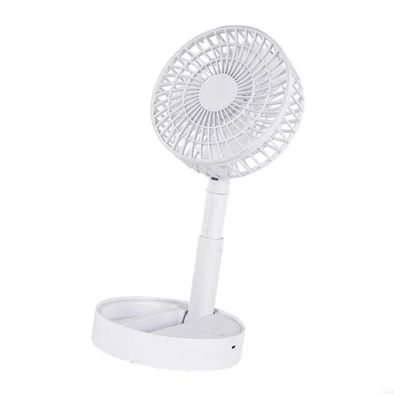 قابلة للطي قابلة للطي مروحة USB USB قابلة لإعادة شحنها 2400mAh بطارية محمولة N58D