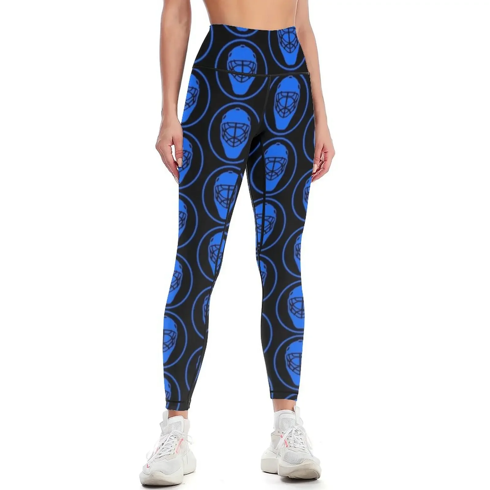 

HOCKEY GOALIE MASK Leggings sports tennis for for physical Tight fitting woman for fitness Womens Leggings