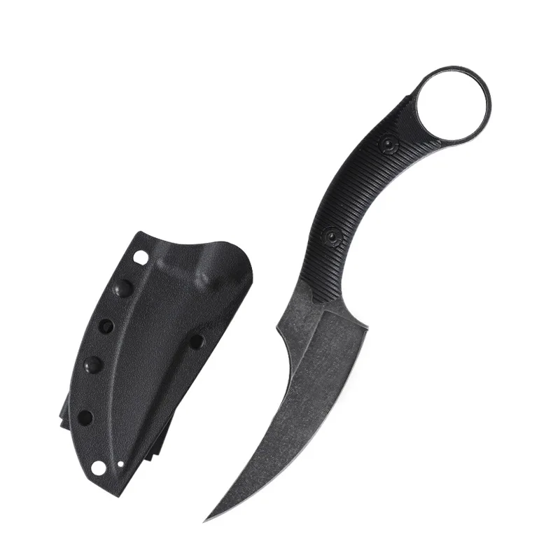 2024 New Neck Knife Camping  Tool Outdoor Rescue Survival Pokcet Knives Hunting EDC Tool With Kydex Dropshipping