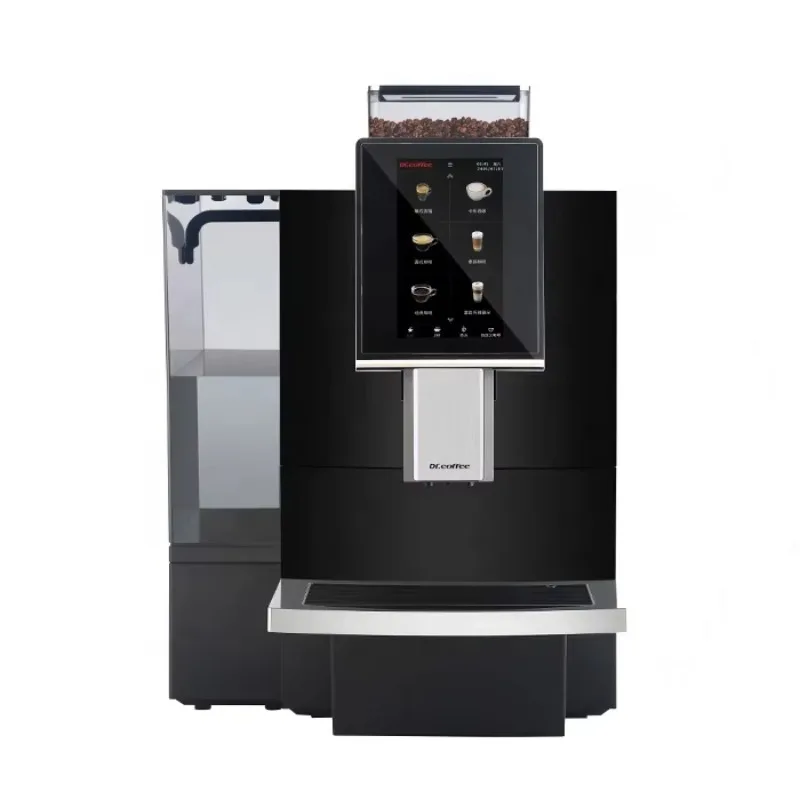 

8L Water Tank Bean To Cup Espresso Machine For Hotel Office Use