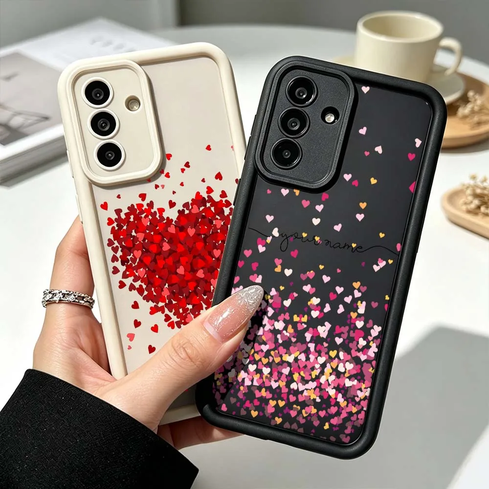 Innovative Heart Pattern For Samsung Galaxy A73 A57 A56 A55 A54 A53 A52s A37 A36 A35 A33 A17 A16 A07 A06 A05 Phone Case