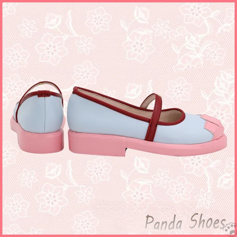 Sakura Pink Chinese Style Boots Cosplay Anime Costume Prop Shoes for Halloween Cardcaptor Sakura Kinomoto Sakura Cosplay Shoes