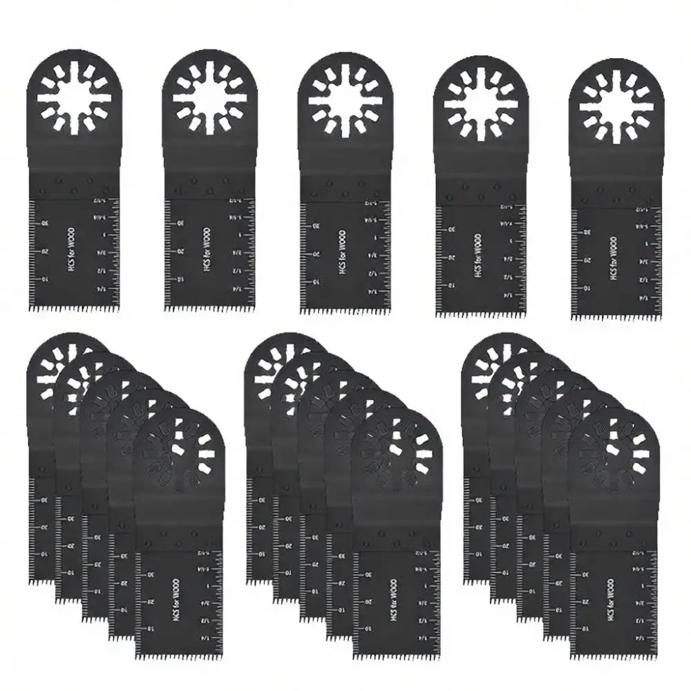 High Carbon Steel Oscillating Saw Blade 34mm Universal Quick Change Multitool Accessory For Wood Plastic Metal Cutting
