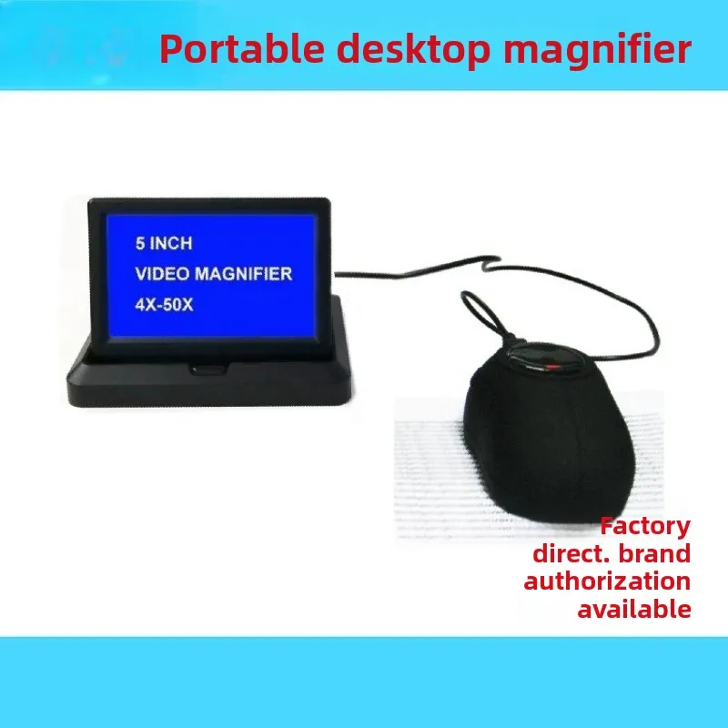 Desktop visual aids, portable desktop visual aids, desktop electronic visual aids, visually impaired reading room equipment