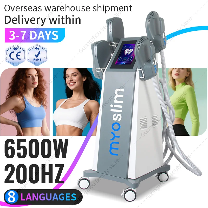 

Профессиональный аппарат Myoslim PRO Ultra Therapy 15 Tes 6500W Hieamt для стимуляции мышц и снижения веса Emszero NEO