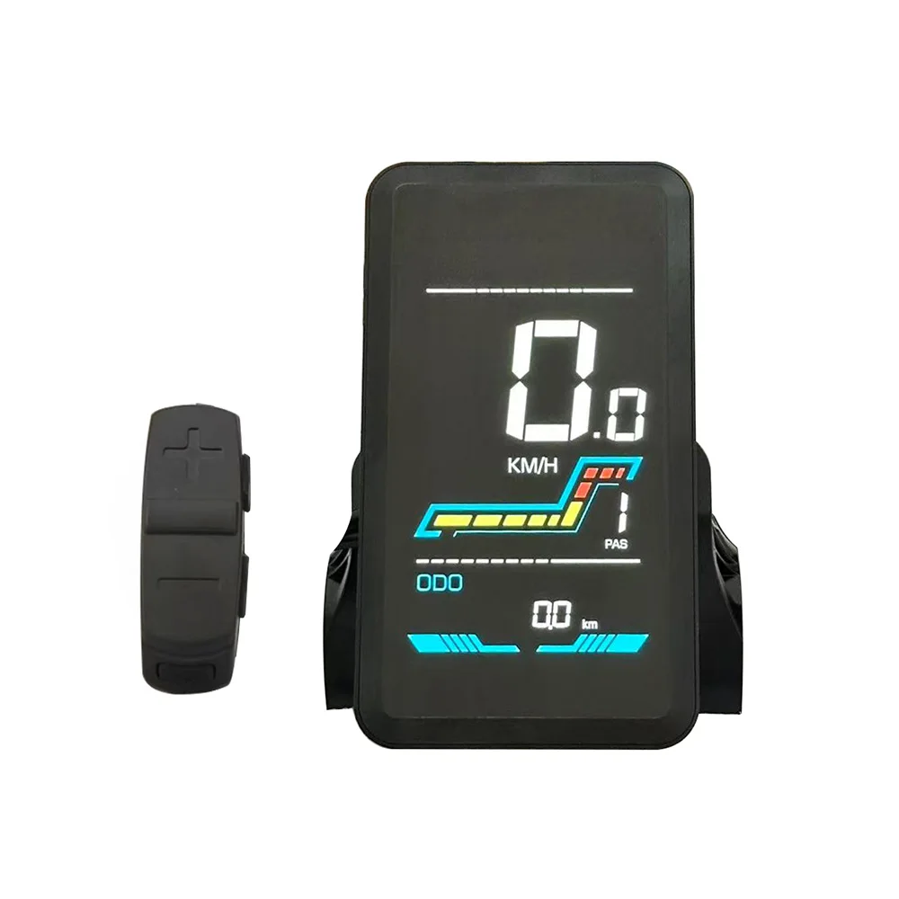 YL91F Electric Bike LCD Display Screen Meter 36V 48V 5Hole Waterproof Connector Speed Controller Panel For Ebike MTB Accessories