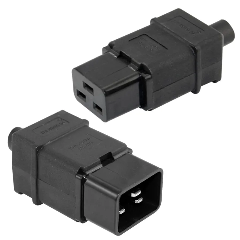 Joriniec 320 C19 C20 PDU/UPS 16A 250V AC Электрический кабель питания, шнур, соединитель, съемный штекер, розетка, штепсельная вилка, адаптер