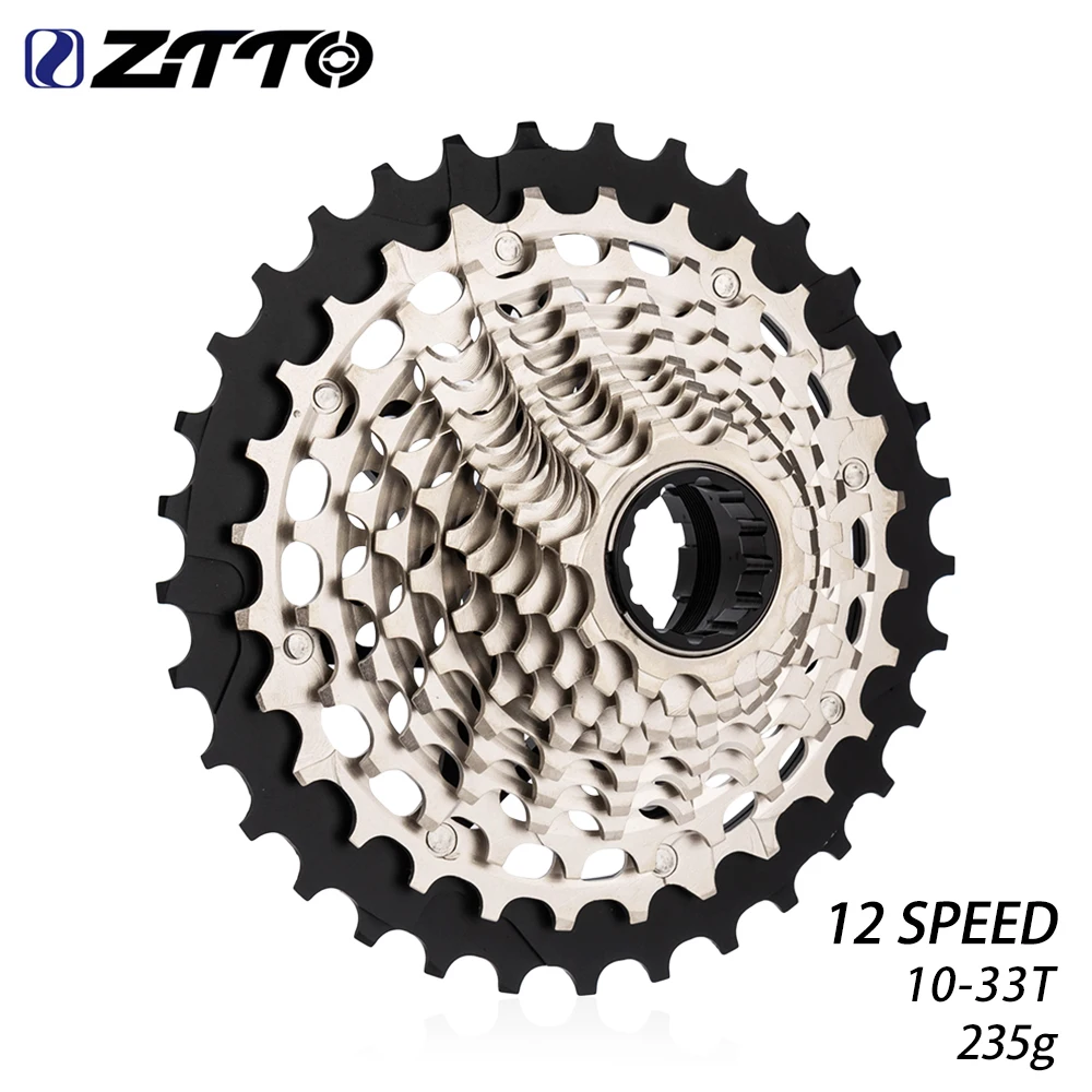 ZTTO 12速XDRロードバイク留め具12S 10-28 33 36Tスチール製自転車ギア