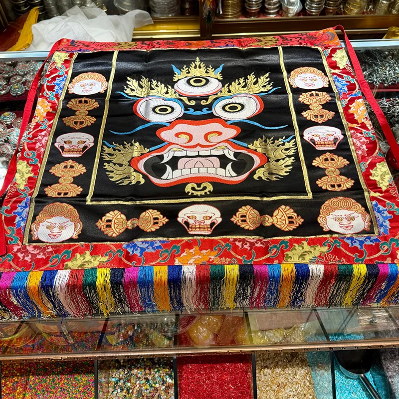 Tibetan Style Gold Mahakala Em - đánh giá và giá Embroidery Gold