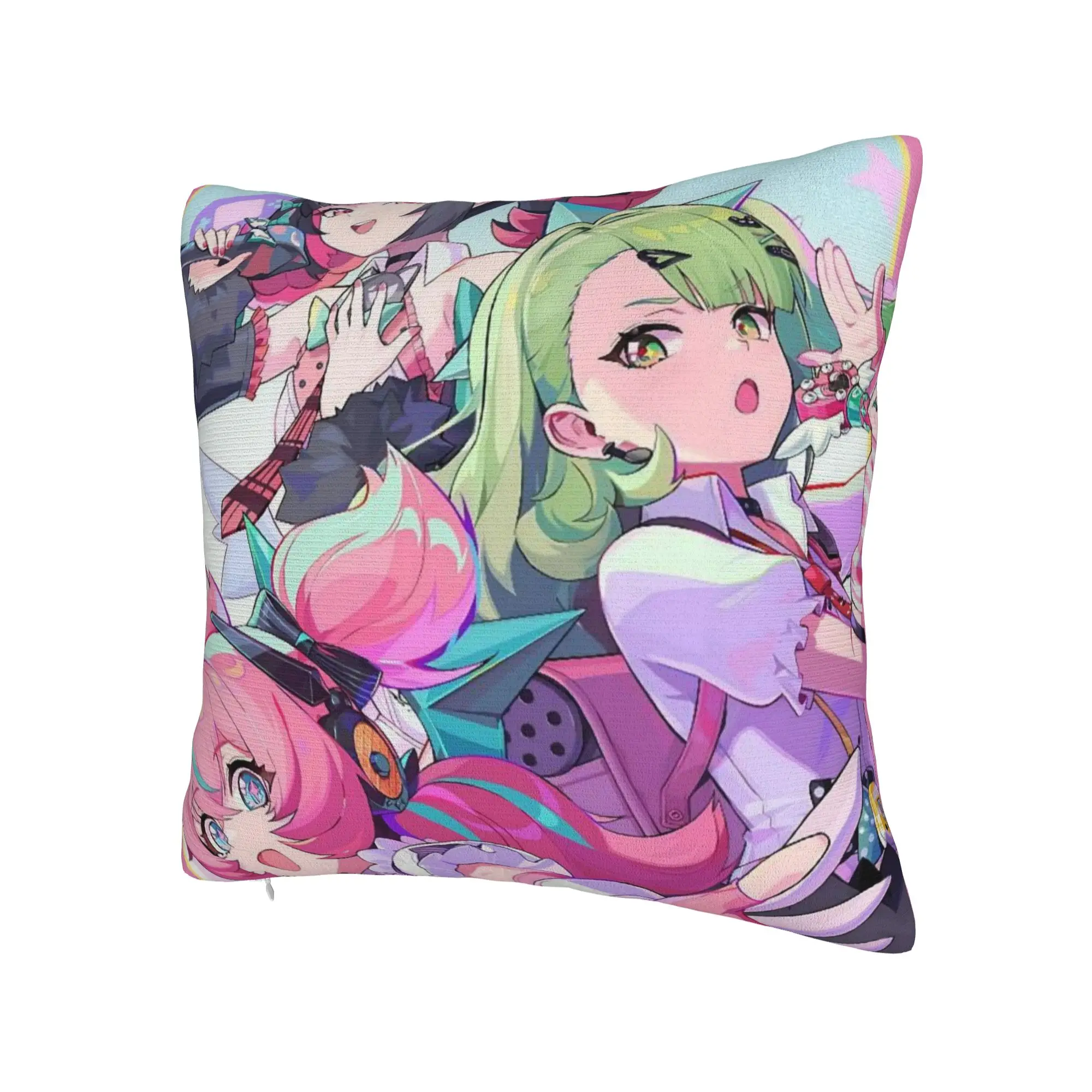 Decorative Pillow Cover Zenless Zone Zero Stuff Home  Pillow Case Cover Drop Shipping Multi Size