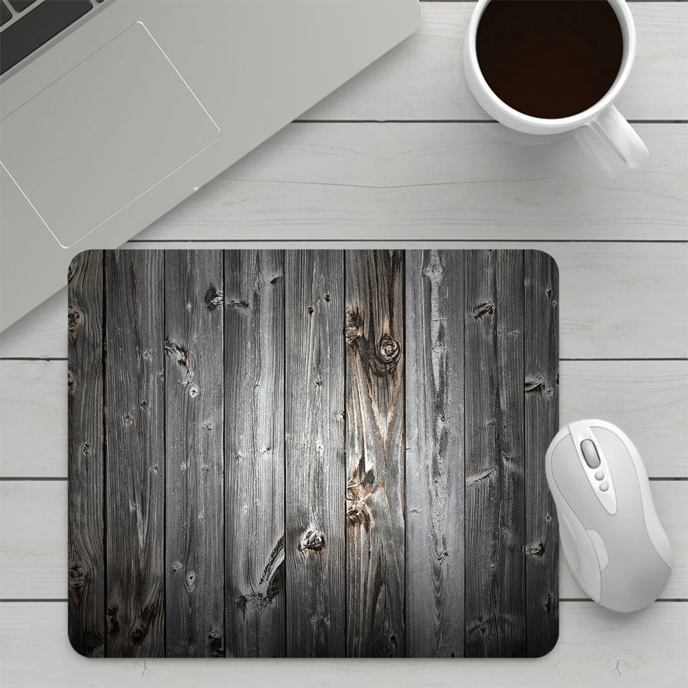 Wood Grain Textures Small Gaming Mouse Pad Computer Mousepad PC Gamer Mouse Mat Laptop Office Mausepad XXL Keyboard Mat Desk Pad