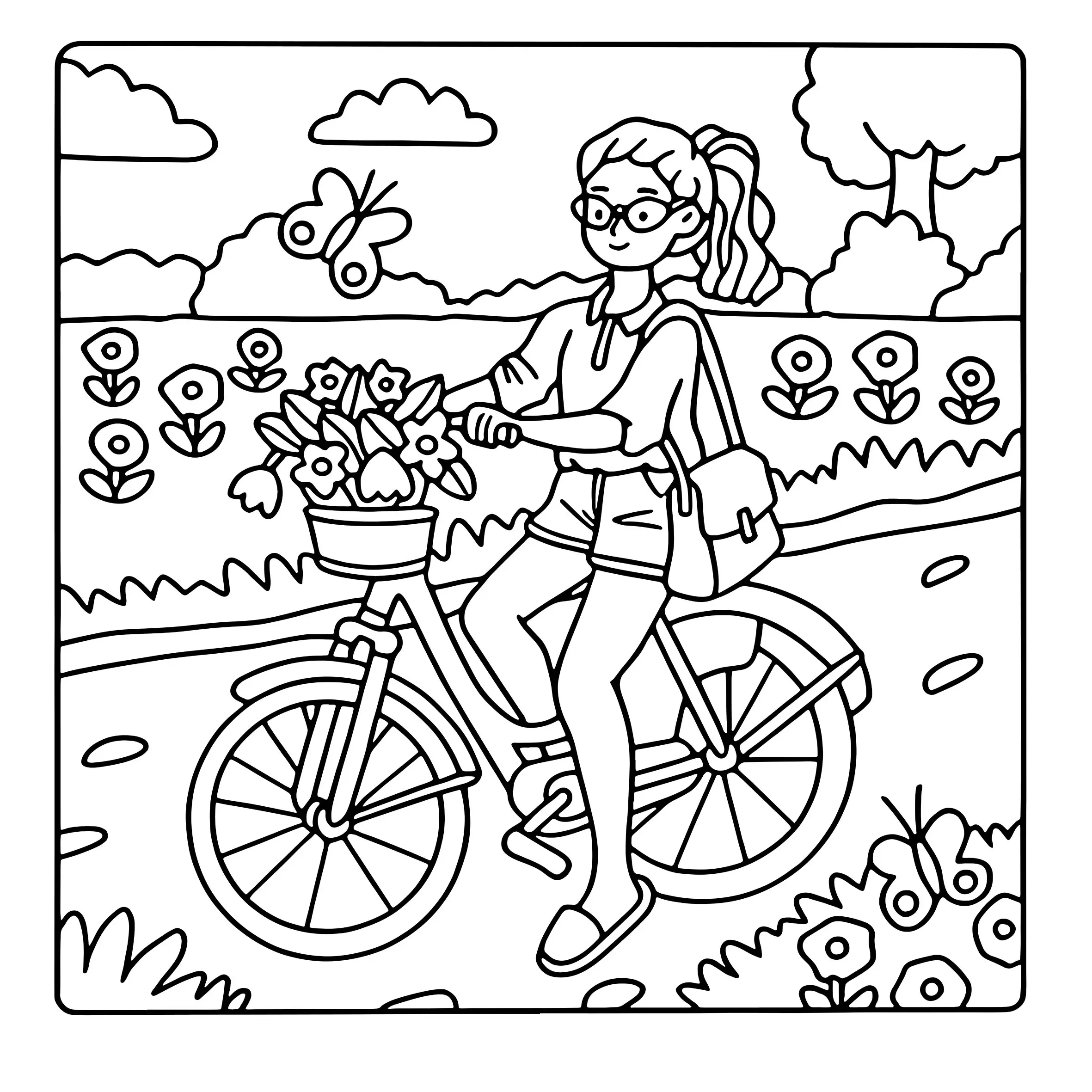SUMMER GIRLIES: Coloring Book for Adults Featuring Cute Cozy Daily Activities for Relaxation (Cozy Spaces Coloring)