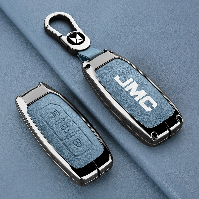 Funda para llave de coche, cubierta protectora, carcasa protectora para Ford Jiangling JMC Domain Tiger 7 9, accesorios para llavero de coche Territorial