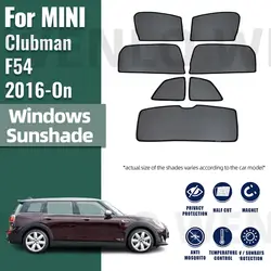 For MINI Clubman F54 2016-2024 Car Sun Visor Accessories Window Windshield Cover Sunshade Curtain Mesh Shade Blind Custom