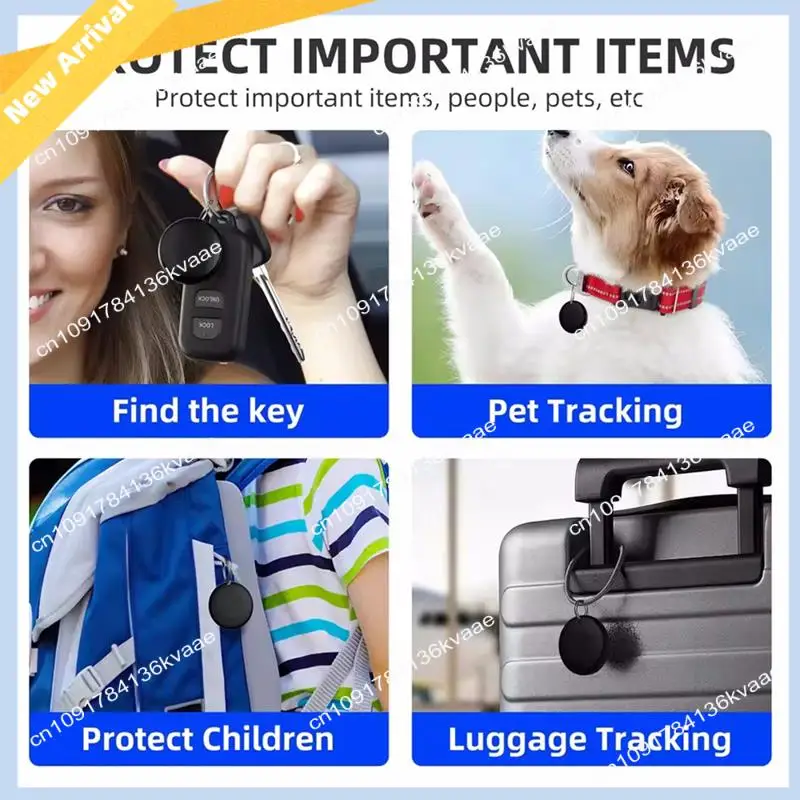 M01K Bluetooth GPS Tracker Mini Device Bluetooth Kids Anti-Lost Smart Keychain Finder Locator Tag Alarm Reminder Work With Find
