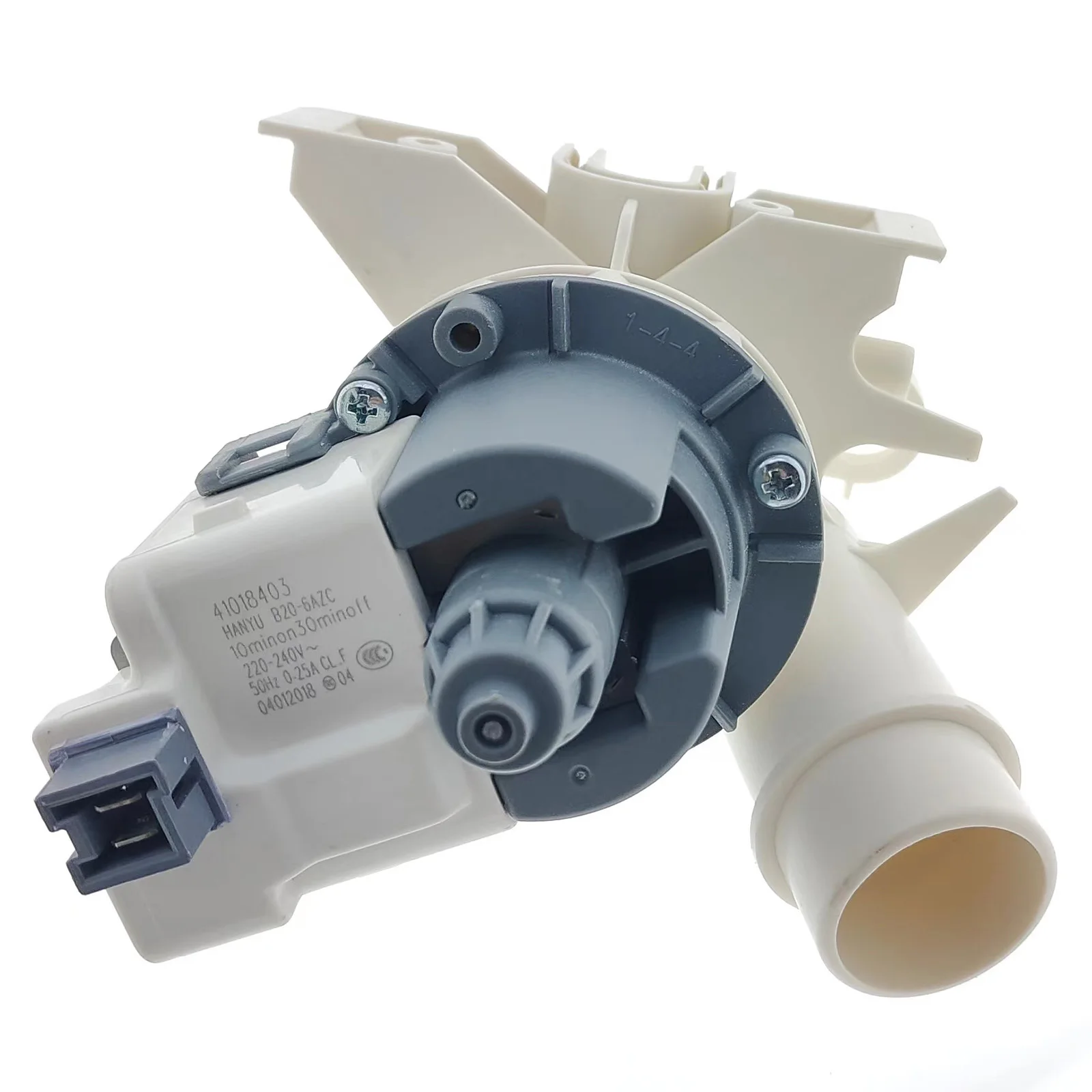 41018403 forCandy & Hoover Washing Machine Drain Pump Motor Assembly B20-6AZC 220~240V
