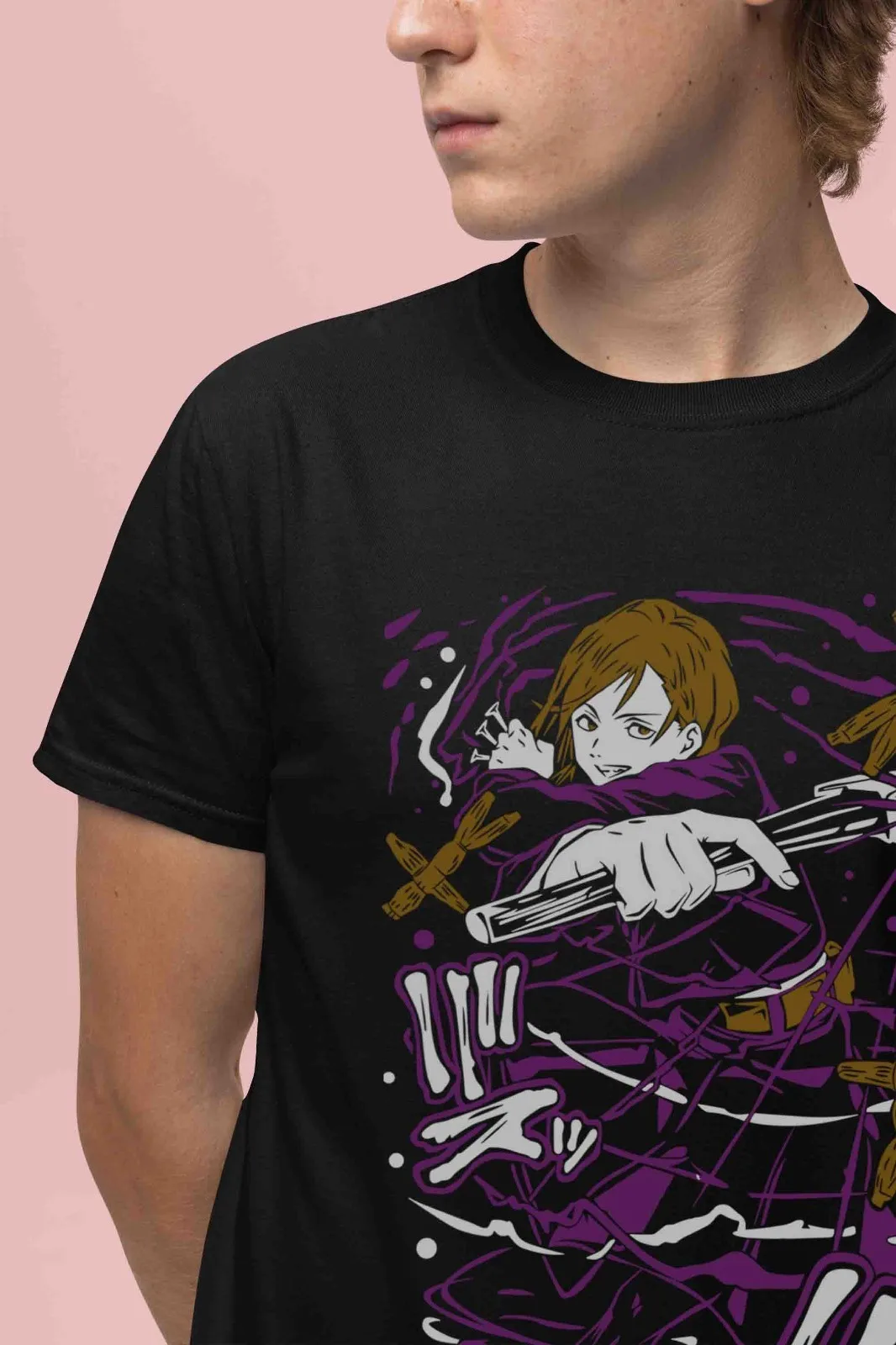 Jujutsu Kaisen Shirt Nobara Kugisaki T-Shirt Sukuna Mahito JJK Anime Unisex Tee