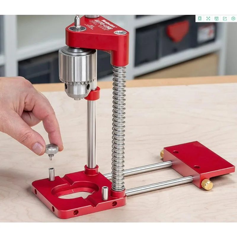 2025 Latest Portable Belt Drill Positioner, Woodworking Positioner