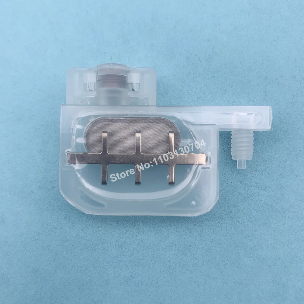 

20PCS Small Dumper Damper Transparent Solvent With Big Filter For Epson DX3 DX4 DX5 Print Head For Epson R1800 R1900 Printer