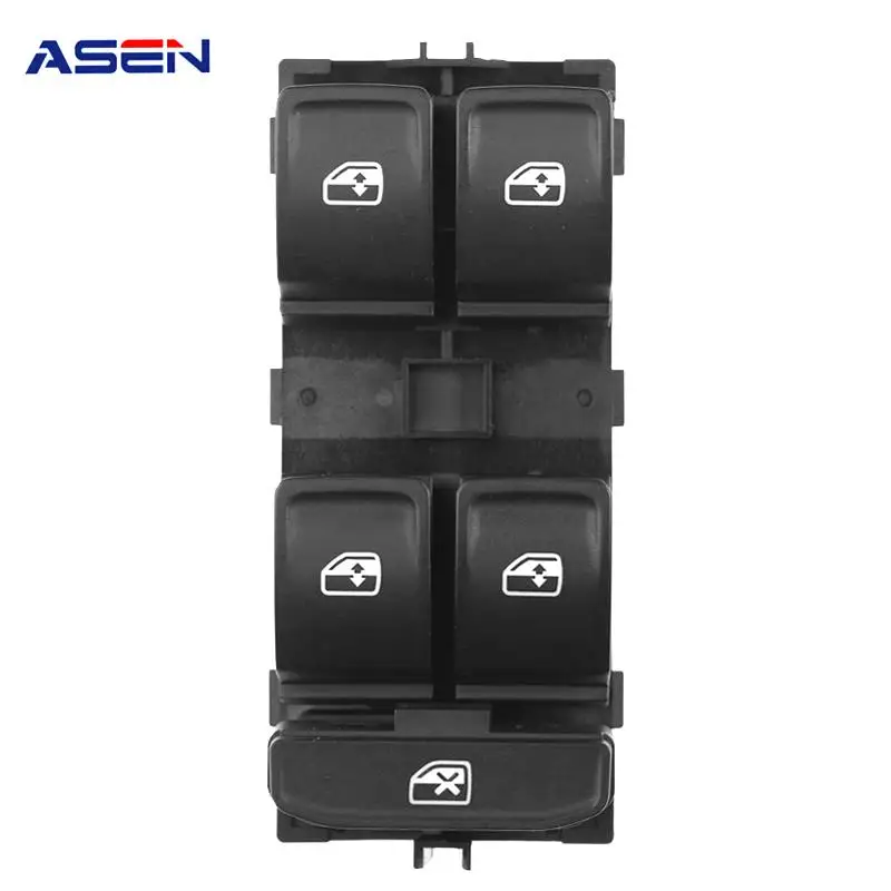 

6V1959857A For Skoda Fabia Rapid 2013 2015 Driver Door Master Window Control Switch Cuntrol Button 5JB959857 Green light