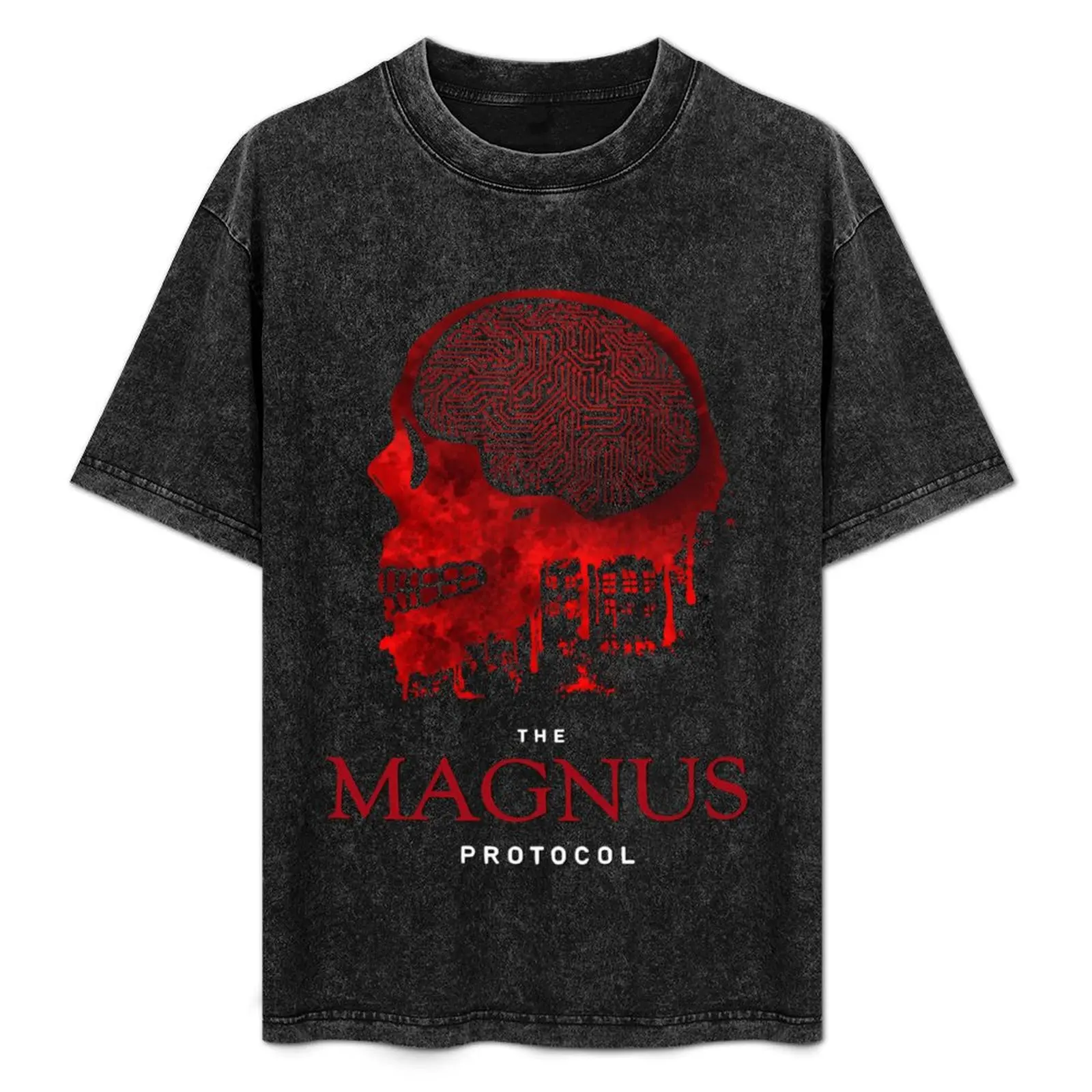 

The Magnus Protocol - On Your Mind (Dark Shirts) T-Shirt All Match Print Short Sleeve Top