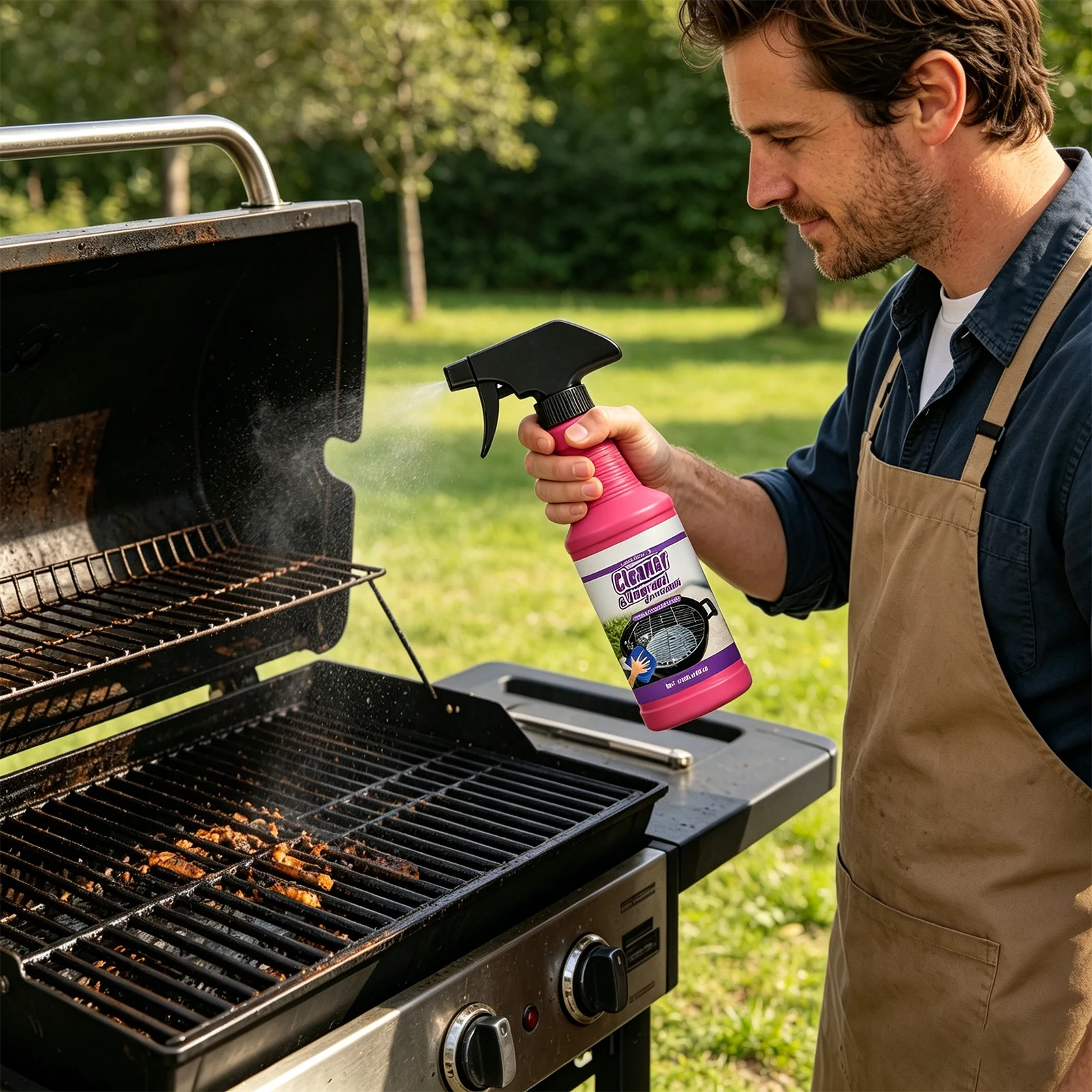 بخاخ مزيل الشحوم للشوايات شديد - مراجعة Outdoor Kitchen Power وسعره
