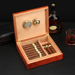 Charuto Zedernholz Reise Humidor Puro Box Zigarre Fall W/ Hygrometer Luftbefeuchter Zigarre Humidor Box Für Zigarren