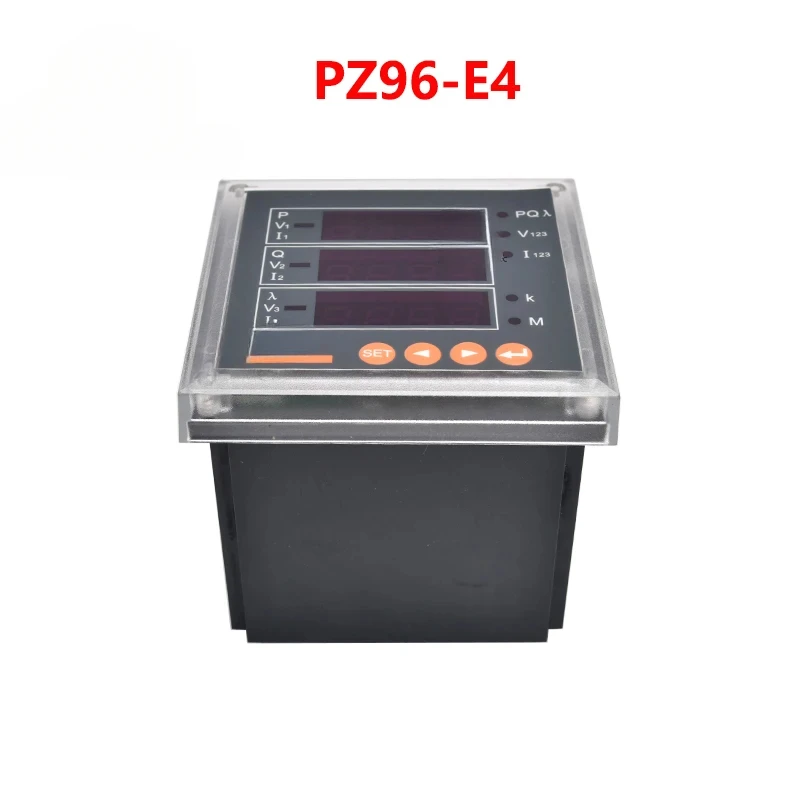 Ankerui PZ96‑E4 Digital Panel Meter Three‑Phase 4‑Wire 480V Multifunction Power Measuring Instrument