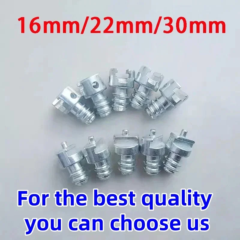 16/22/30mm Drill Pipe Connectors, Spring Cleaner Adapters, and Machine Head Attachments for Electric Cleaner Rods