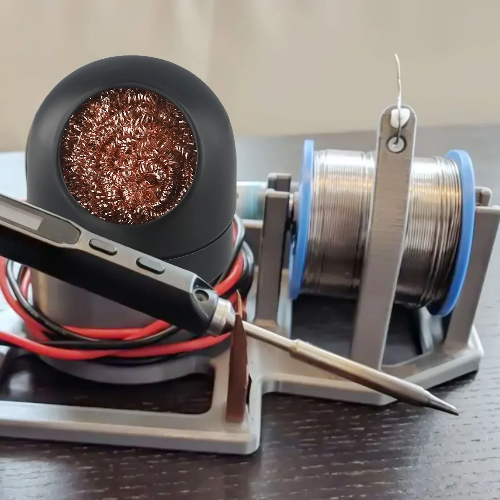 

Soldering Tip Cleaning Base: Efficient Removal Of Solder Balls And Extended Tip Welding & Soldering Equipment Accessories