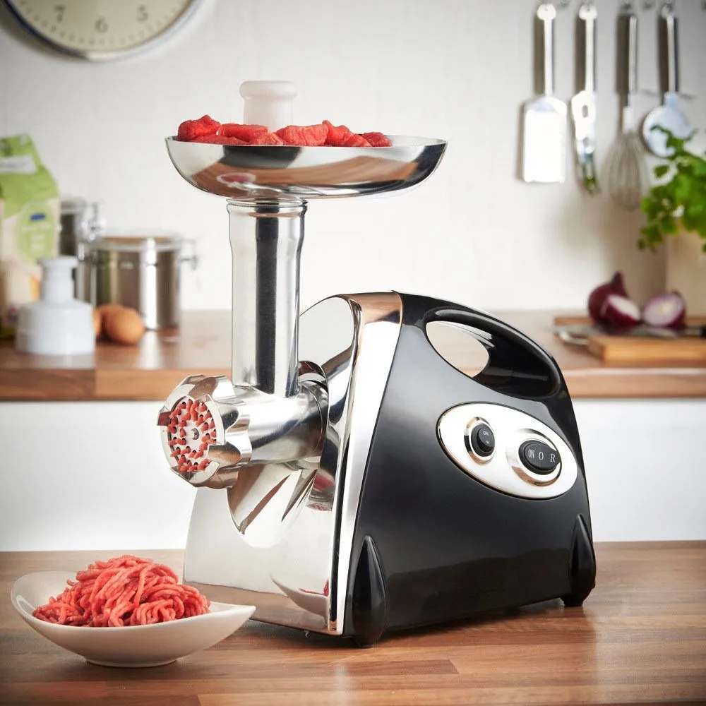 

Electric Meat Grinder Stainless Steel Meat Mincer Sausage Stuffer Food Grinding Mincing Machine With 3 Different Cutting Plates
