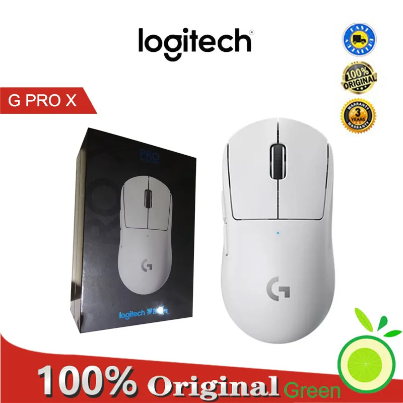 

Беспроводная мышь Logitech G Pro X GPW, видеоигра двойного режима, 5 кнопок, датчик Hero25K, 25600dpi