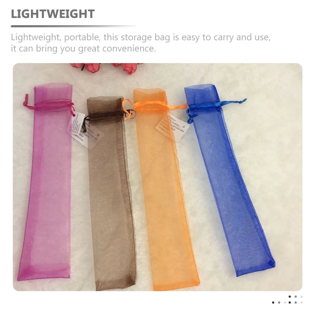 

50pcs Drawstring Bulk Organza Gift Bags Small Tulle Pouches for Jewelry Party Favors Wedding Christmas DIY Candy Storage Bags