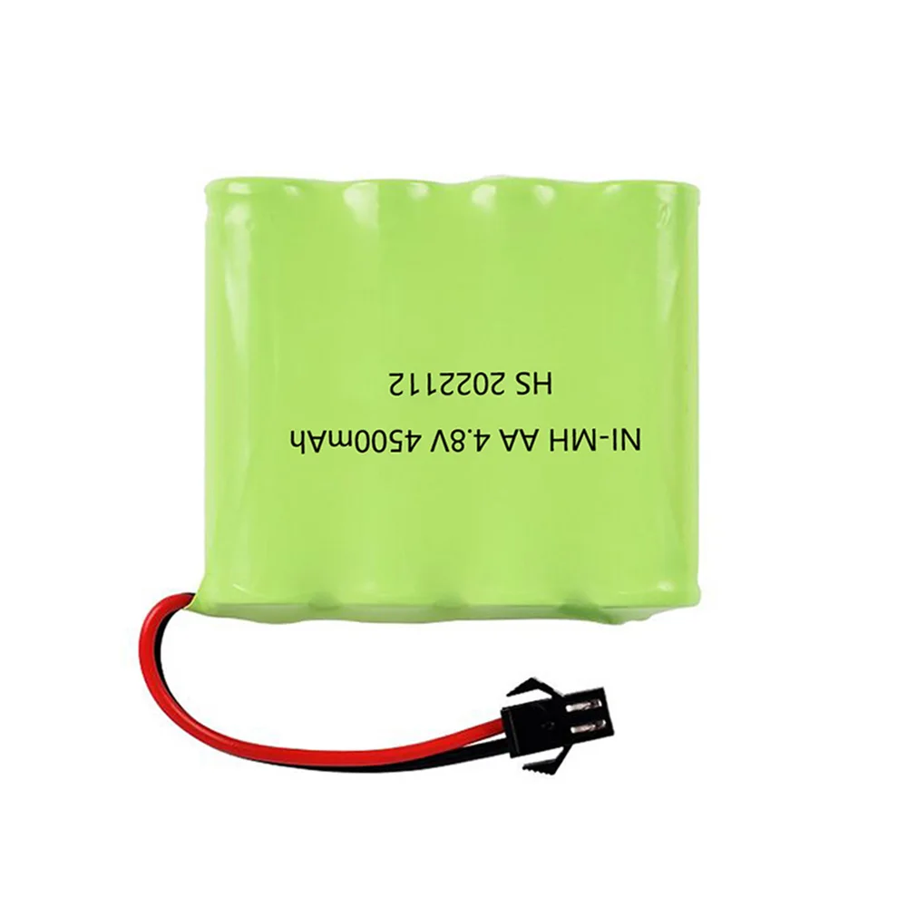 Upgrade to 4500mah 4.8V NI-MH Battery AA For Rc Toys Cars Tanks Robot Boats Guns Ni-MH AA 4.8v Rechargeable Battery Pack