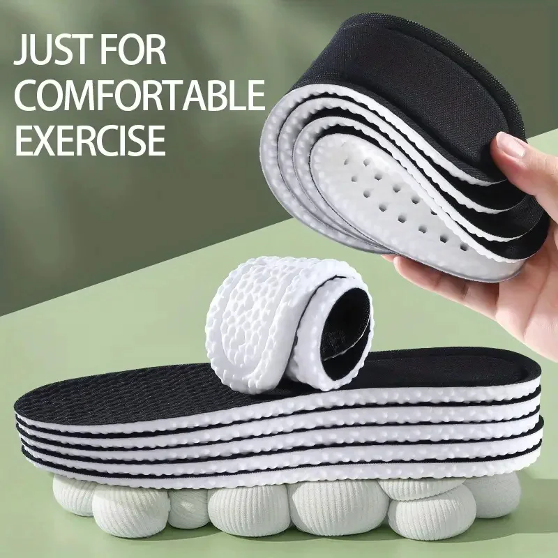 

1 пара амортизирующих спортивных стельок, ортопедические стельки для ног, мягкие нескользящие подушечки для обуви, вставки для обуви с подошвенным фасциитом