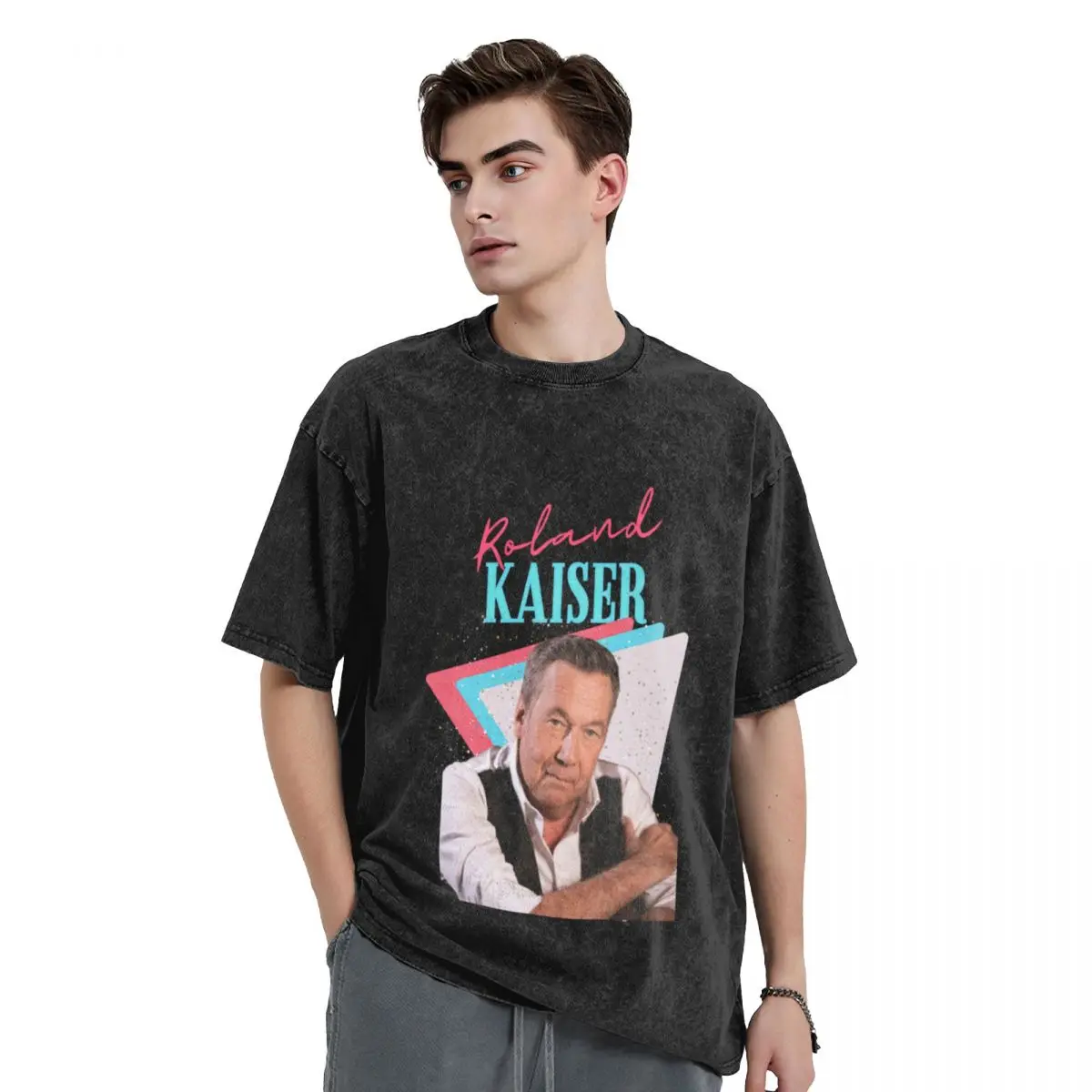 Roland kaiser rip Roland kaiser rest in peace Roland kaiser T-Shirt oversizeds clothing for men