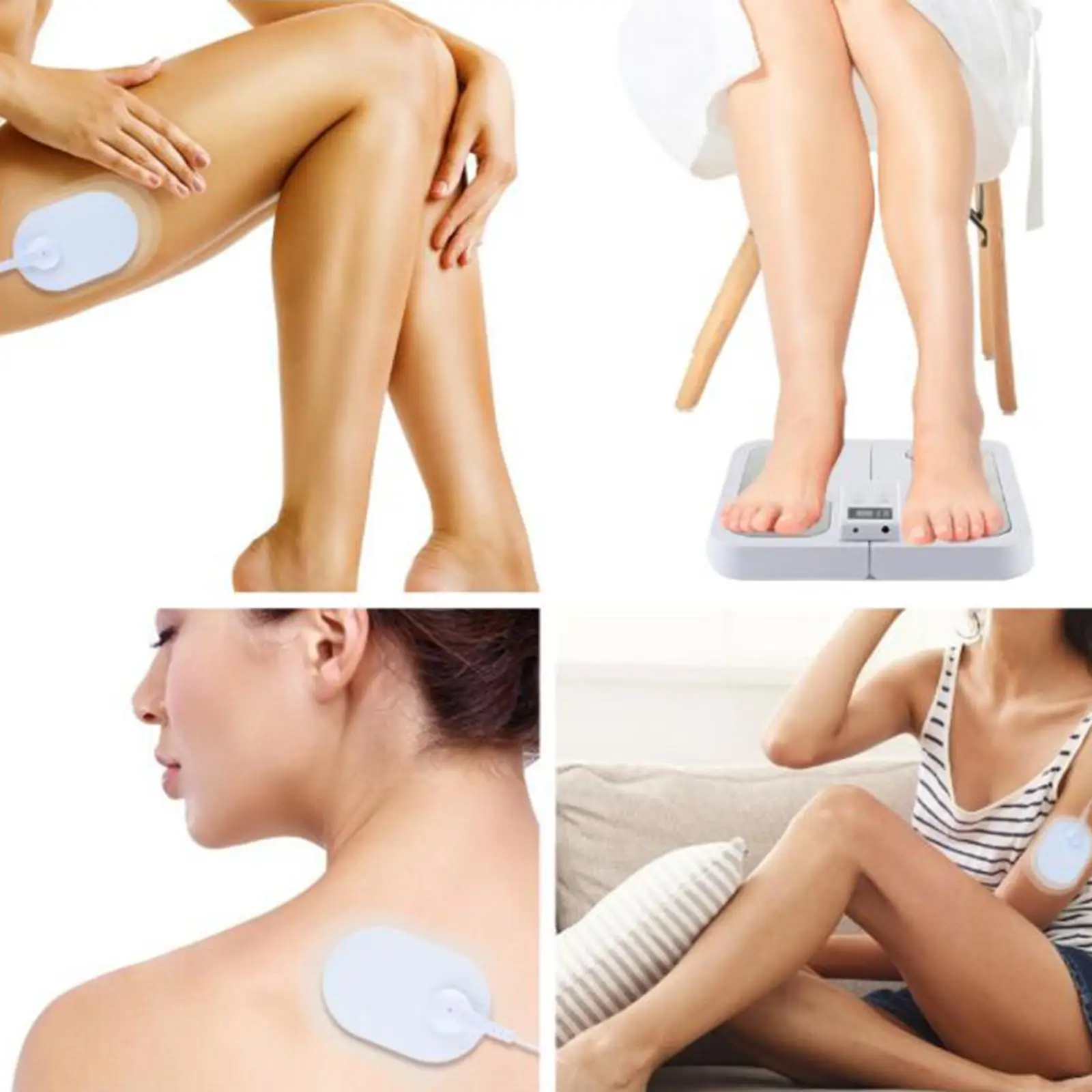 Electric Foot Massager Mat with Multiple Strength Modes for Foot and Leg Muscle Massage at Home