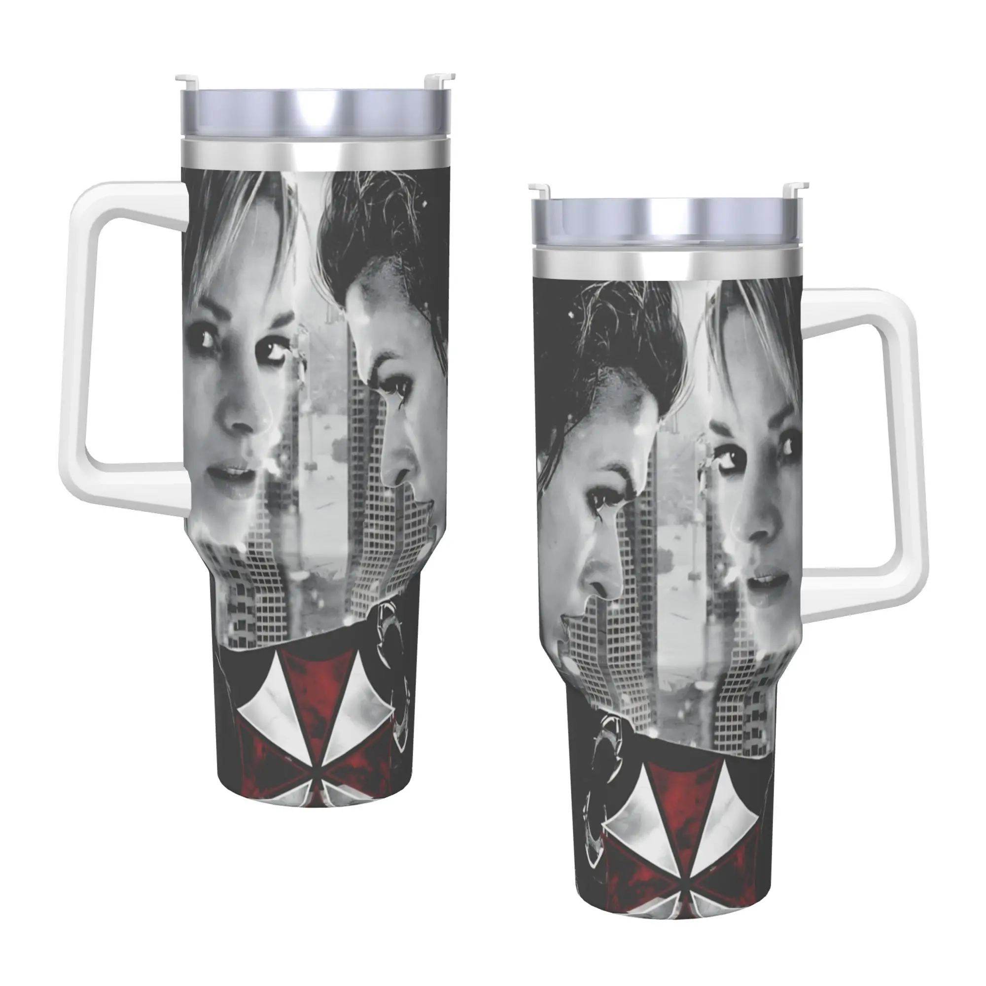 Stainless Steel Tumbler Resident Evils  Thermal Mug  Keep Heat Cold and Hot Car Mugs Travel Printed Water Bottle