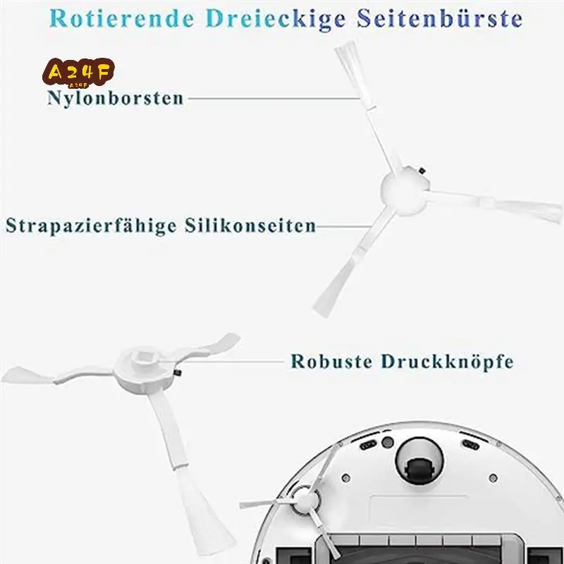 

A24F-Набор аксессуаров для робота-пылесоса Dreame L10 Ultra/L10S Ultra, аксессуары с основными щетками, фильтры HEPA, мешки для пыли