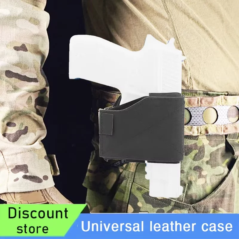 

Универсальная портативная кобура для пистолета, регулируемая быстросъемная охотничья кобура MOLLE, компактная и легкая