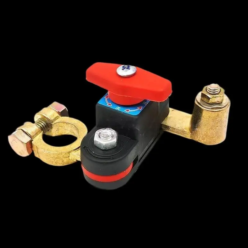 1 Set Bidirectional Joint Can Rotate Disconnect Switch Car Battery Disconnect Switch ﻿Anti-Power Off Leakage Circuit Breaker