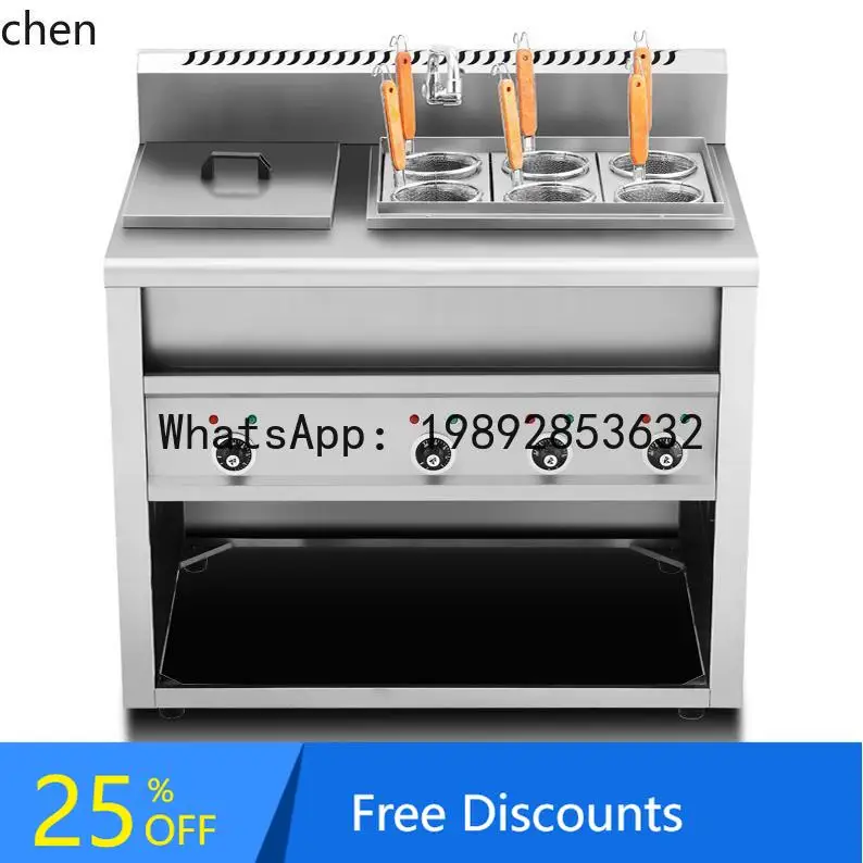 AB    Malatang Vegetle Stove Electric Heating Noodles Cooking Stove with Soup Pool Hot and Sour Powder Stove Malatang Pot