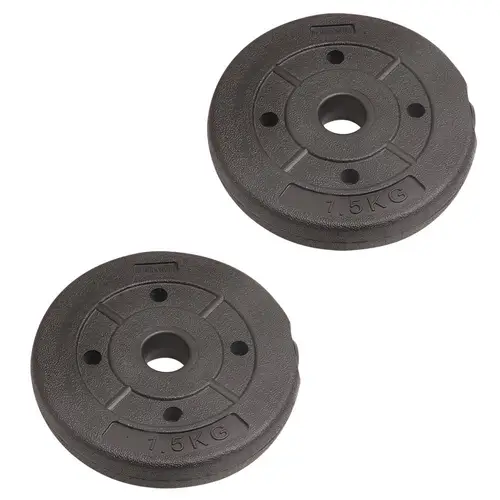 덤벨 코팅 덤벨 정제, 근육 운동 액세서리, 바벨 소재, 2 개