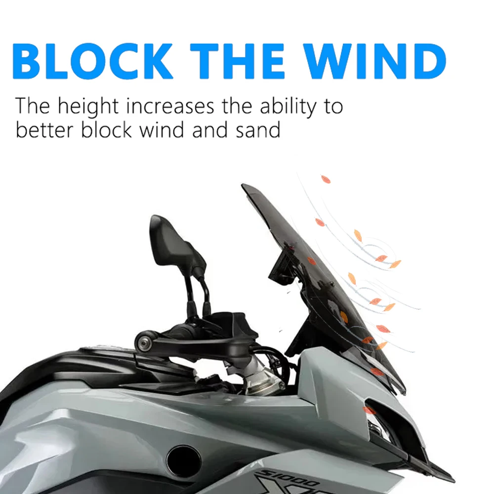 M1000XR S1000XR Windscreen Windshield For BMW M 1000 XR S1000 XR Wind Shield Screen Protector Parts S 1000XR M1000 XR 2020-2024