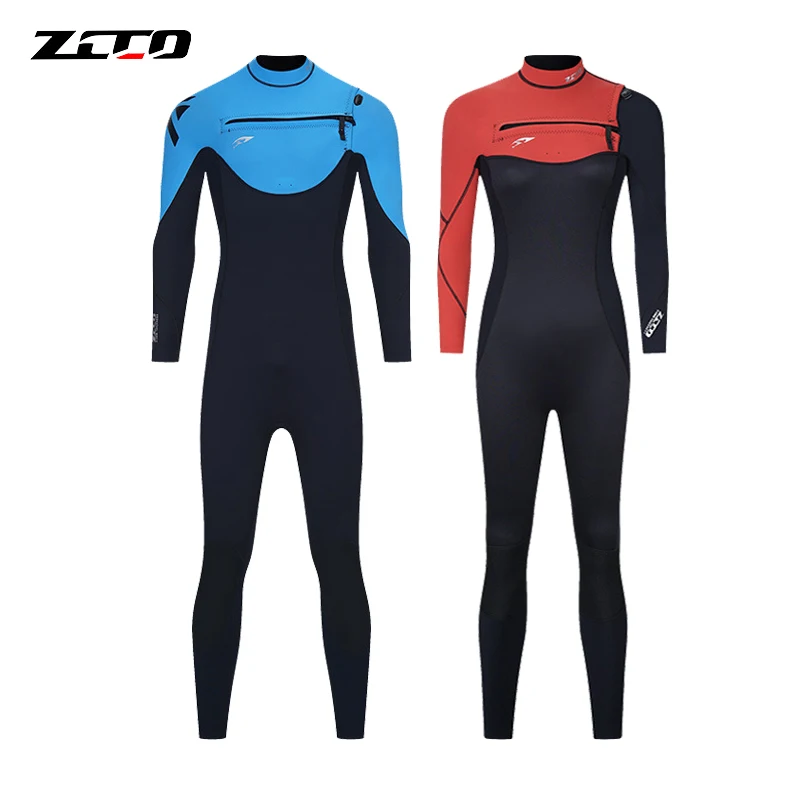 2/3MM Neoprene Wetsuit One-piece Warm Men Women Full-body Wetsuit Surfing Swimsuit Water Sports Scuba Diving Snorkeling Wetsuits