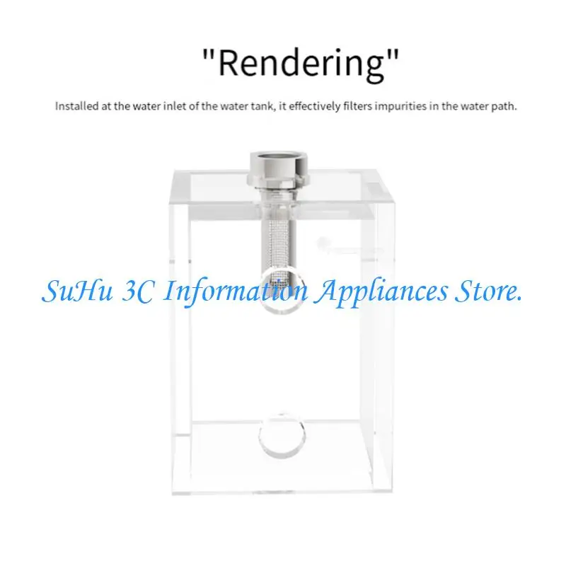  High Efficiency Computer Reservoir Water Cooling Filter Improve Circulation
