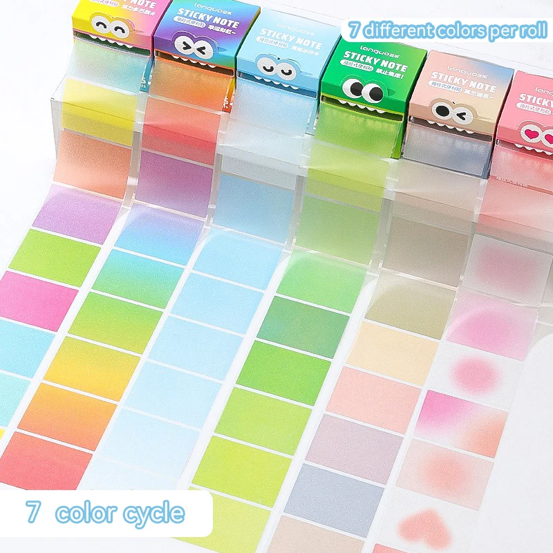 105 ورقة قابلة للسحب اللون مثبت ملاحظات منصات يضع القرطاسية ورقة ملصقات نشرها مذكرة المفكرة دفتر رسالة ملصق #3