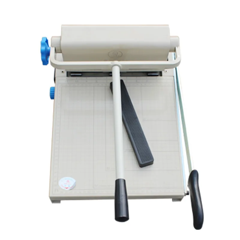 Desktop Manual 3-hole Puncher 2 in 1 Paper Punching and Cutting Machine