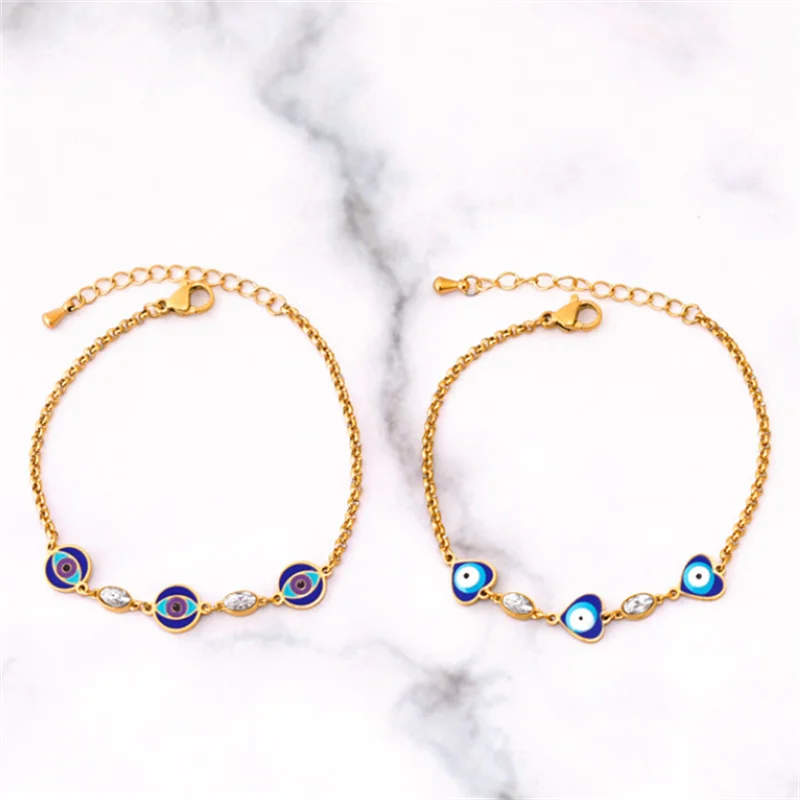 الفولاذ المقاوم للصدأ سلسلة أساور للنساء ، 5 نمط مختلف ، صدف الطبيعية ، القلب ، فراشة ، موضة جديدة ، غرامة مجوهرات ، 316L