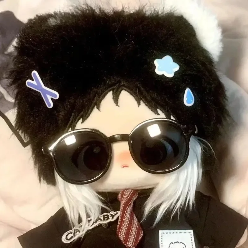 Wypchane Anime Bungo Stray Dogs Ryuunosuke Akutagawa Bawełniane Lalki Śliczne 20cm Przebieranki Kolekcjonerskie Pluszowe Prezenty Zabawki dla Fanów